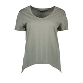 Silvian Heach Green Cotton Unisex T-Shirt -   -  Silvian Heach.
